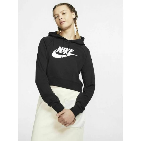 Джемпер W NSW ESSN HOODIE CROP HBR NFS XS, фото №1