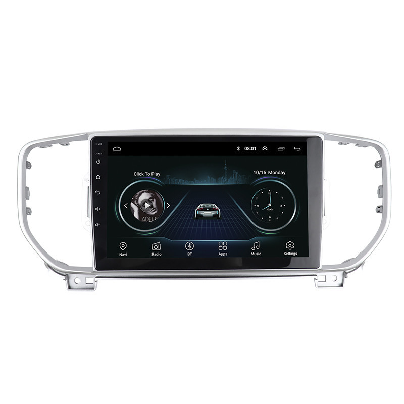 Переходная рамка 9 Lesko для KIA Sportage QL 2015-2018г./KX5 2016-2018г. Silver TK 0033 MB, фото №5