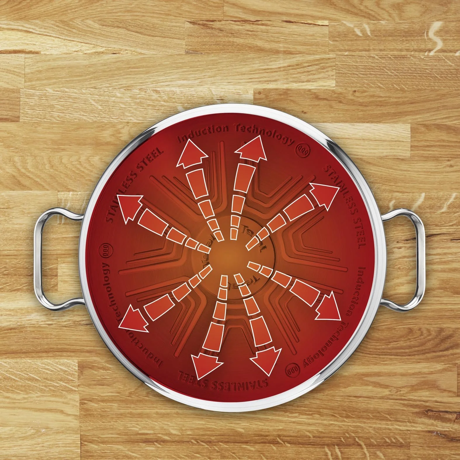 Каструля Tefal Duetto 24 см Підходить для індукційних плит, фото №7