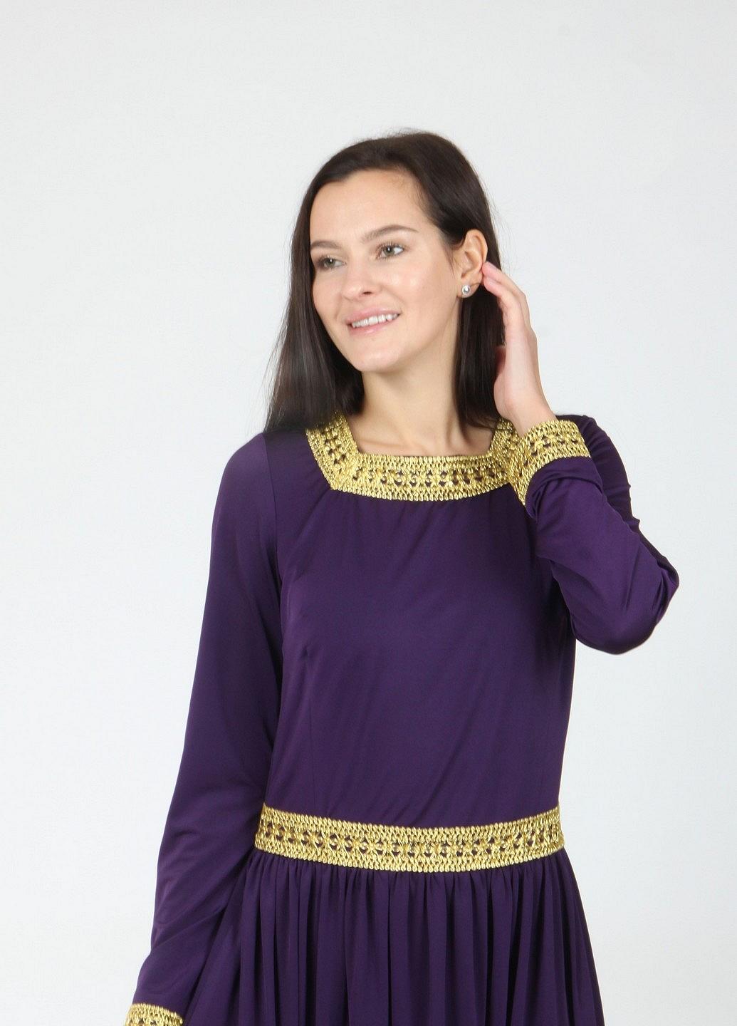 Платье Milena XL Фиолетовый (ND-021202-Dviolet), фото №6