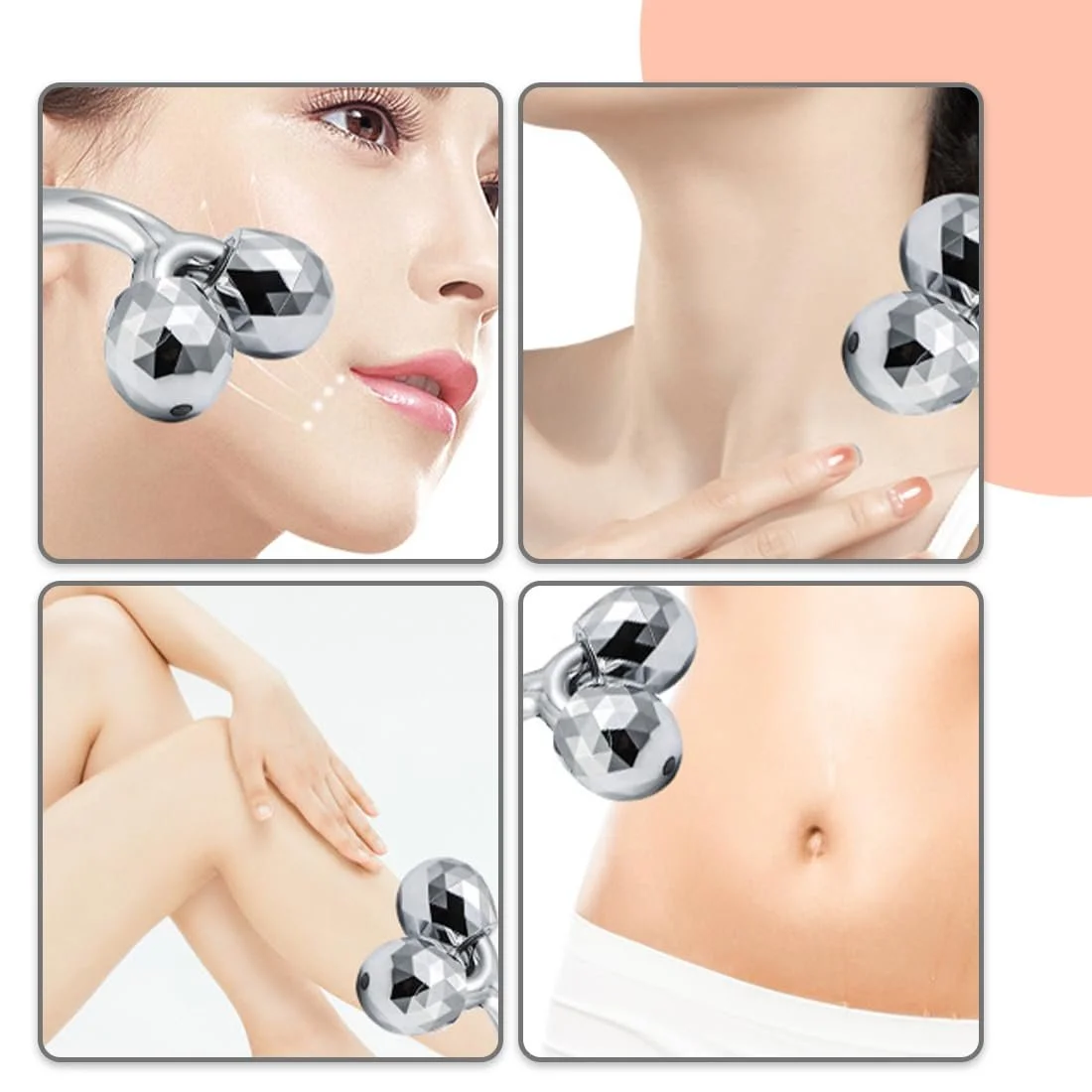 3D Масажер для обличчя Ролер для схуднення тіла, фото №5