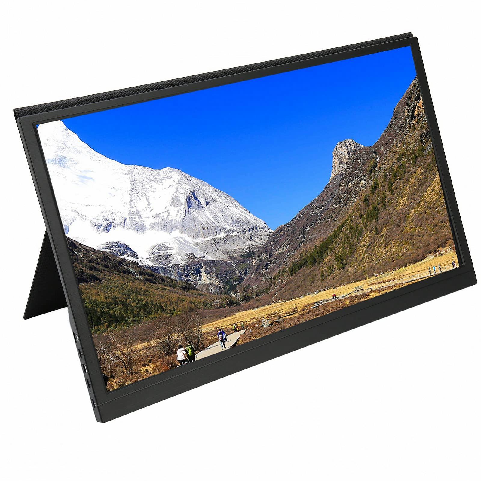 Портативний Монітор Topiky IPS 15.6 дюйм FHD Інтерфейс Type C Захисний чохол, фото №1