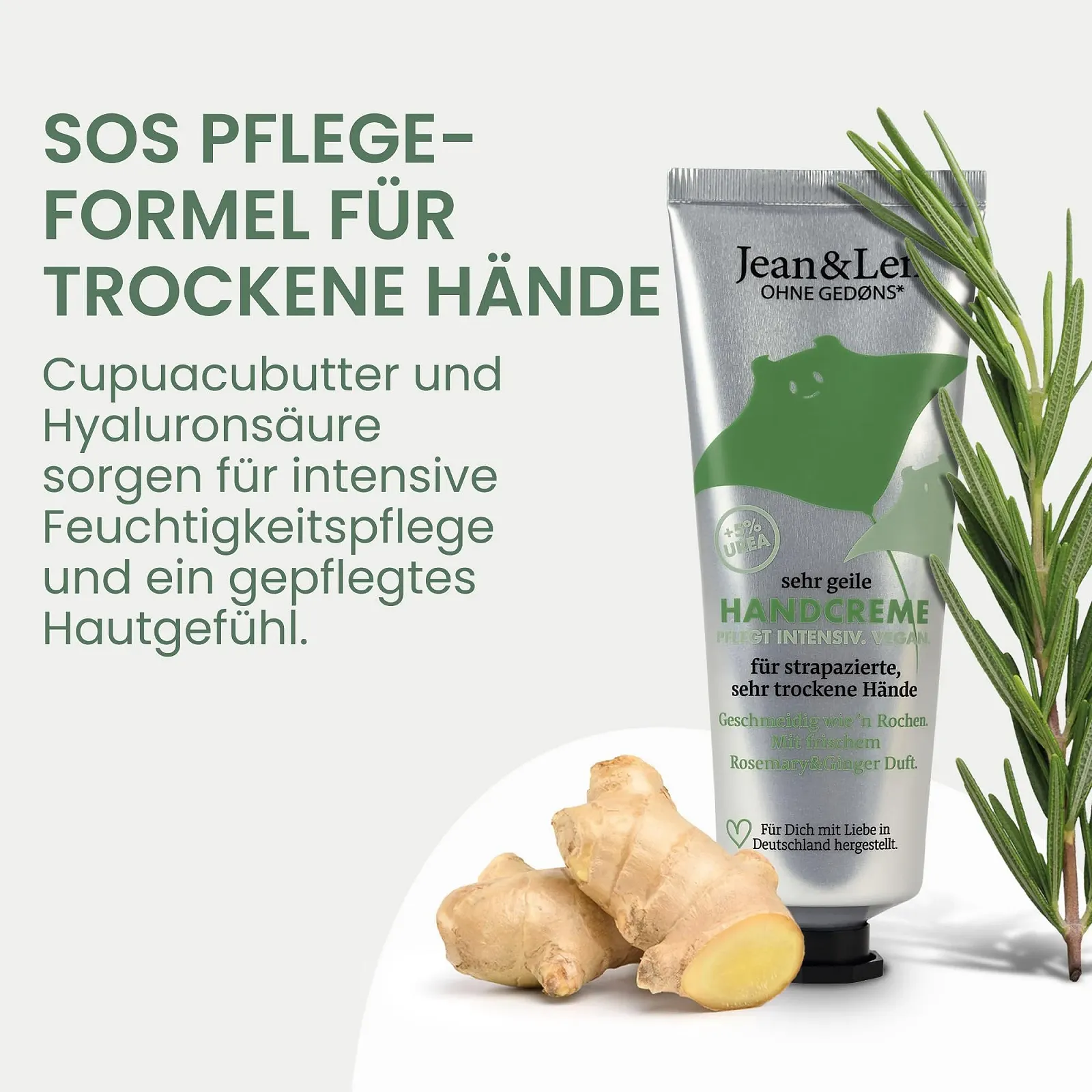 Крем для рук Jean & Len Rose Догляд за руками, фото №3