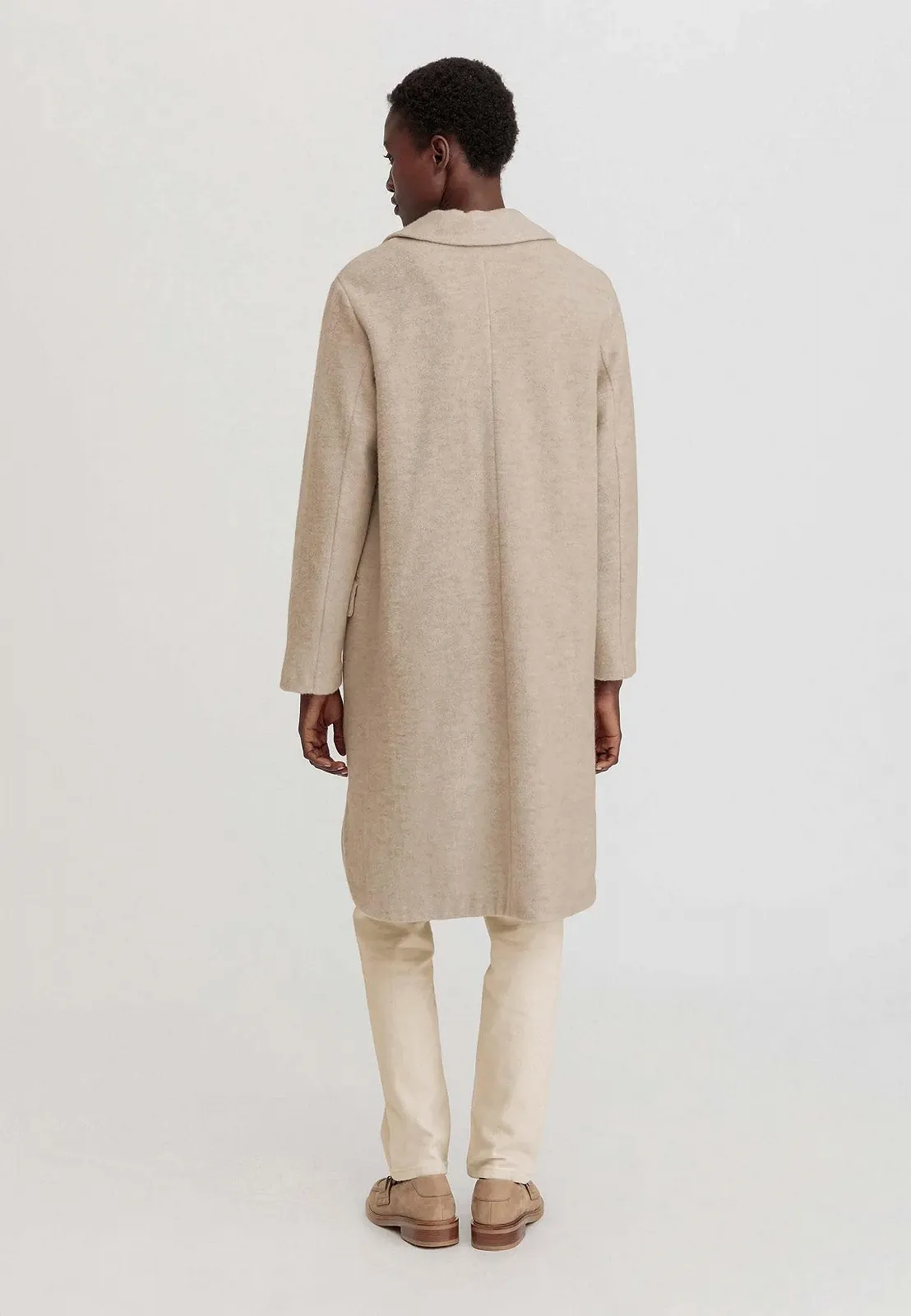 Пальто hessnatur Wollfleece Regular з органічної мериносової вовни з органічною бавовною, фото №5 Пальто hessnatur Wollfleece Regular з органічної мериносової вовни з органічною бавовною, фото №5