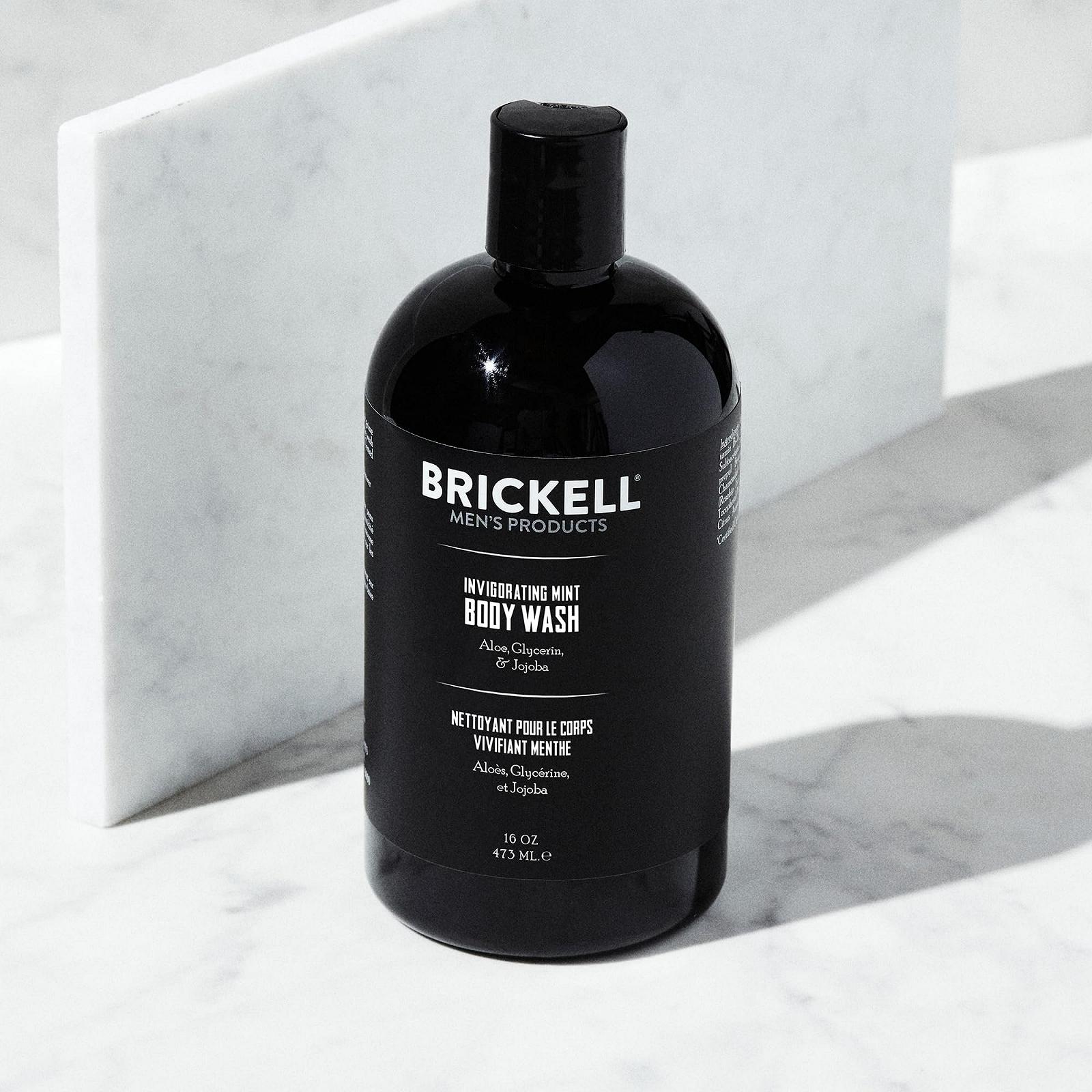 Чоловічий гель для душу Brickell Men's Invigorating Mint натуральний та органічний без сульфатів 437 мл, фото №2 Чоловічий гель для душу Brickell Men's Invigorating Mint натуральний та органічний без сульфатів 437 мл, фото №2