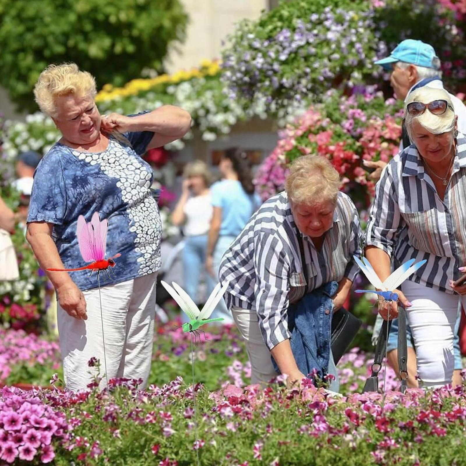 Декоративні затискачі Бабки для саду, тераси та вулиці, фото №3 Декоративні затискачі Бабки для саду, тераси та вулиці, фото №3