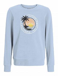 Толстовка JACK & JONES Jjpalm Sweat Crew Neck Mni - Фото 1