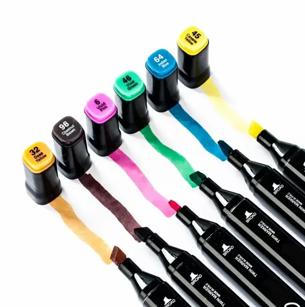 Набір скетч-маркерів 168 шт для малювання двосторонніх Touch Спортивні маркери скетчингу, фото №6 Набір скетч-маркерів 168 шт для малювання двосторонніх Touch Спортивні маркери скетчингу, фото №6