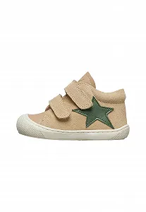 Взуття для новонароджених Naturino Kolde Vl Canvas Delave Milk Jeans Yellow - Фото 1