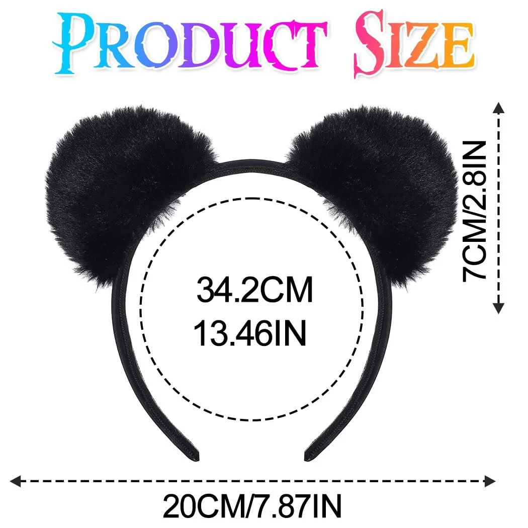 Обруч Вушка котика Zoestar Чорний, фото №2