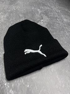 Шапка трикотаж Puma черная - Фото 1