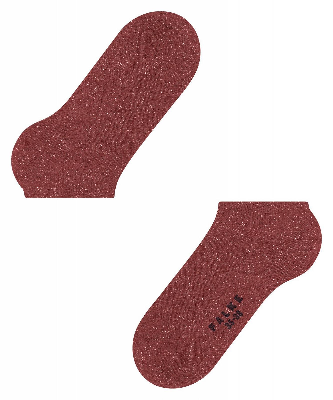 Женские носки Тип Falke Shiny Trainer Дышащие, из лиоцелла, блестящие, усиленные, короткие, прочные, приятные к коже, 1 пара, фото №5