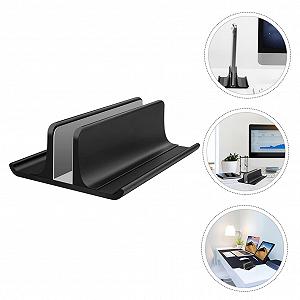 Подставка для ноутбука Алюминиевая Вертикальная NOLITOY Охлаждающая Регулируемая Нескользящая Эргономичная Легкая для стола и под столом synthetic.ua - Фото 1