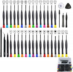 Набір для ремонту мобільних телефонів 39 в 1 інструмент для розбирання прецизійний - Фото 1