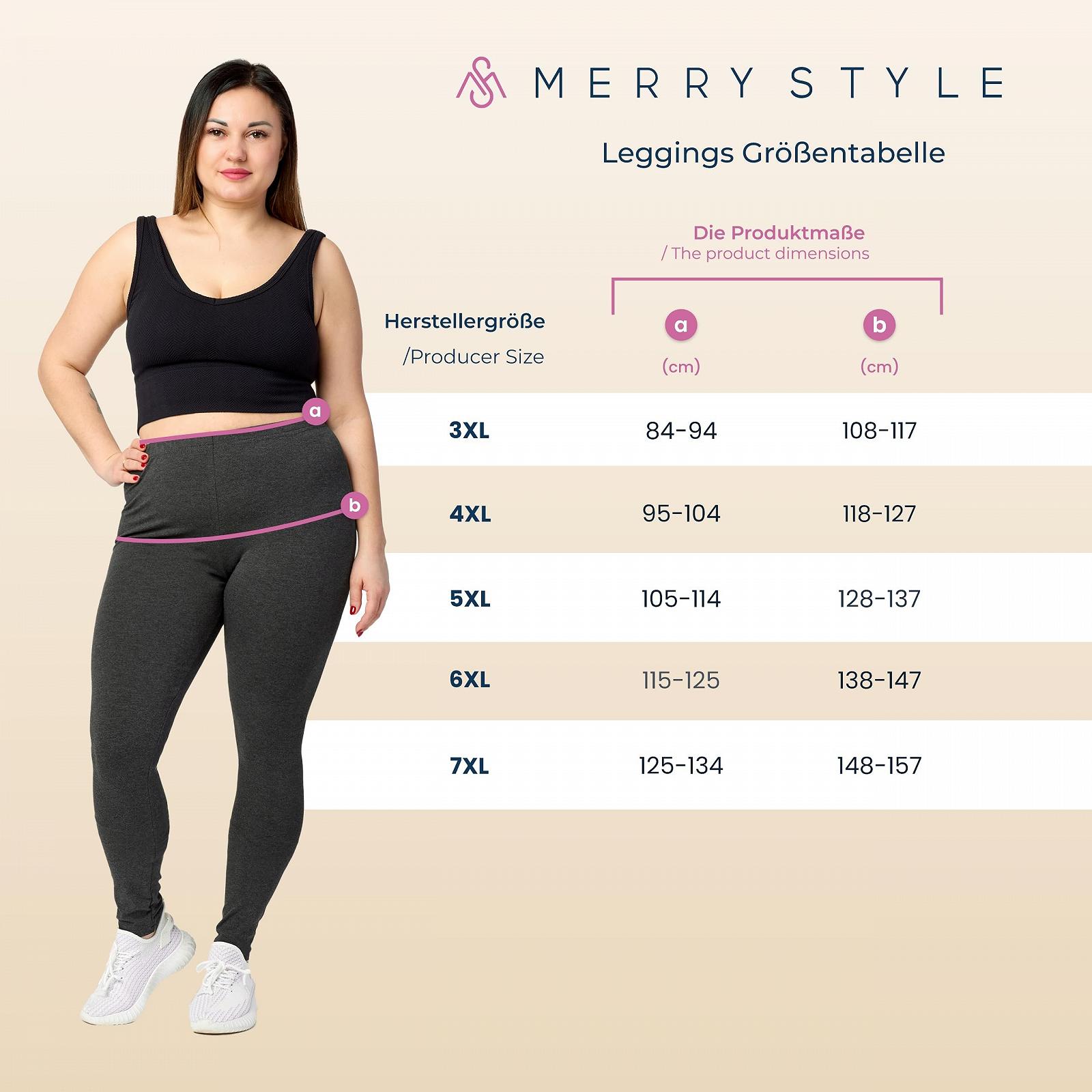 Леггинсы Merry Style MS10-454 Женские Больших Размеров Хлопковые Леггинсы, фото №6