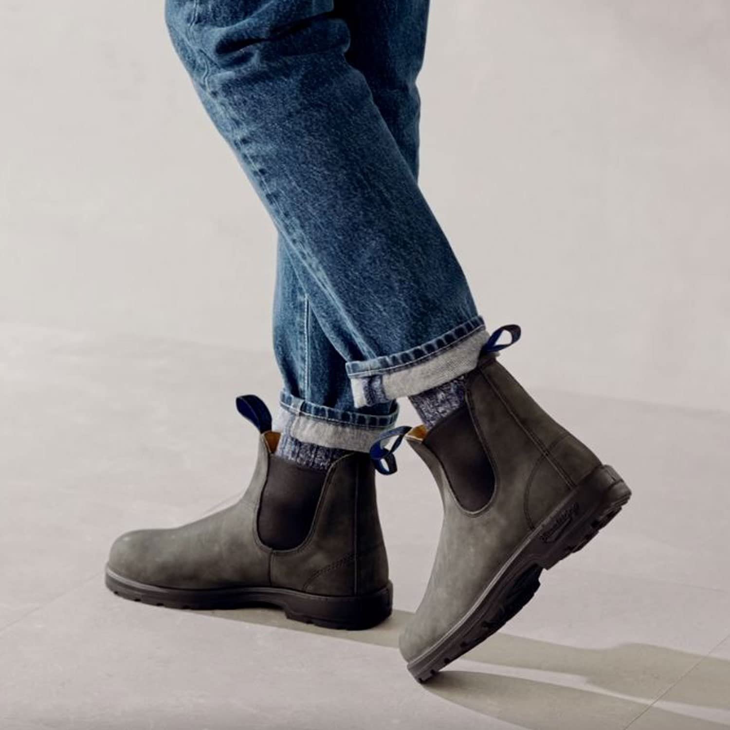 Челси Blundstone Classic Suede Черный 40.5 EU, фото №7