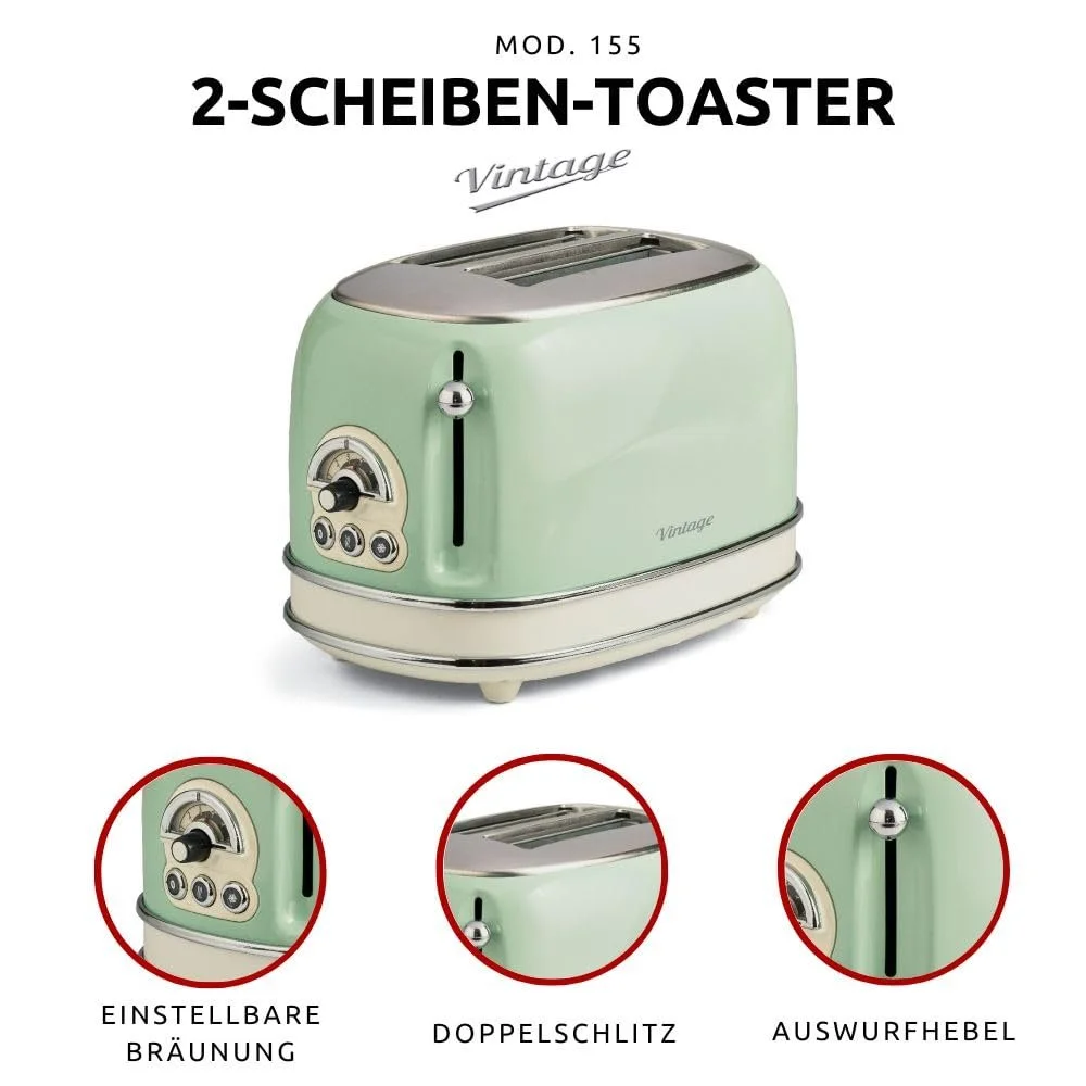 Тостер Pik-A-Pak 2 скибочки Зелений, фото №2