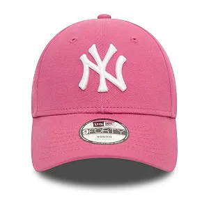 Кепка New Era 9Forty New York Yankees детская Розово-сиреневая synthetic.ua - Фото 1