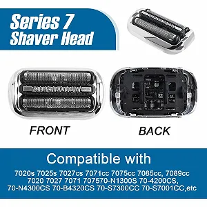 Сменные бритвенные головки 73S Series 7 для Braun Series 7 (3 шт.) 7020s 7025s 7027cs 7071cc 7075cc 7085cc 7089cc цена на synthetic.ua - Фото 1 Сменные бритвенные головки 73S Series 7 для Braun Series 7 (3 шт.) 7020s 7025s 7027cs 7071cc 7075cc 7085cc 7089cc synthetic.ua - Фото 1