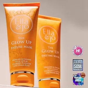 Маска Ella & Jo Glow Up Enzyme с гиалуроновой кислотой и витамином C, отшелушивающая маска для лица с фруктовыми экстрактами, освобождает поры, выравнивает тон кожи, уменьшает мелкие морщины, веганская synthetic.ua - Фото 1
