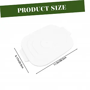 Силіконове деко SECFOU для мікрохвильової печі та духовки багатофункціональне synthetic.ua - Фото 1