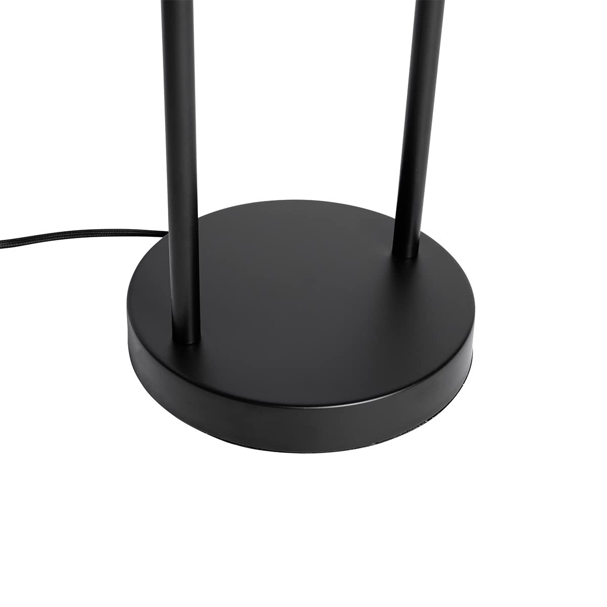 Настільна лампа Qazqa Stavelot Скляна Чорна Димчасте скло 54 см, фото №9