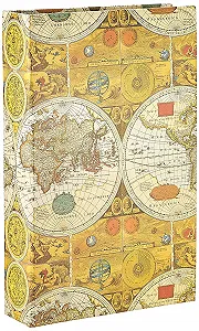 Фотоальбом на 3 кольца Ancient World Map, 504 кармана для фотографий 10x15 см - Фото 1