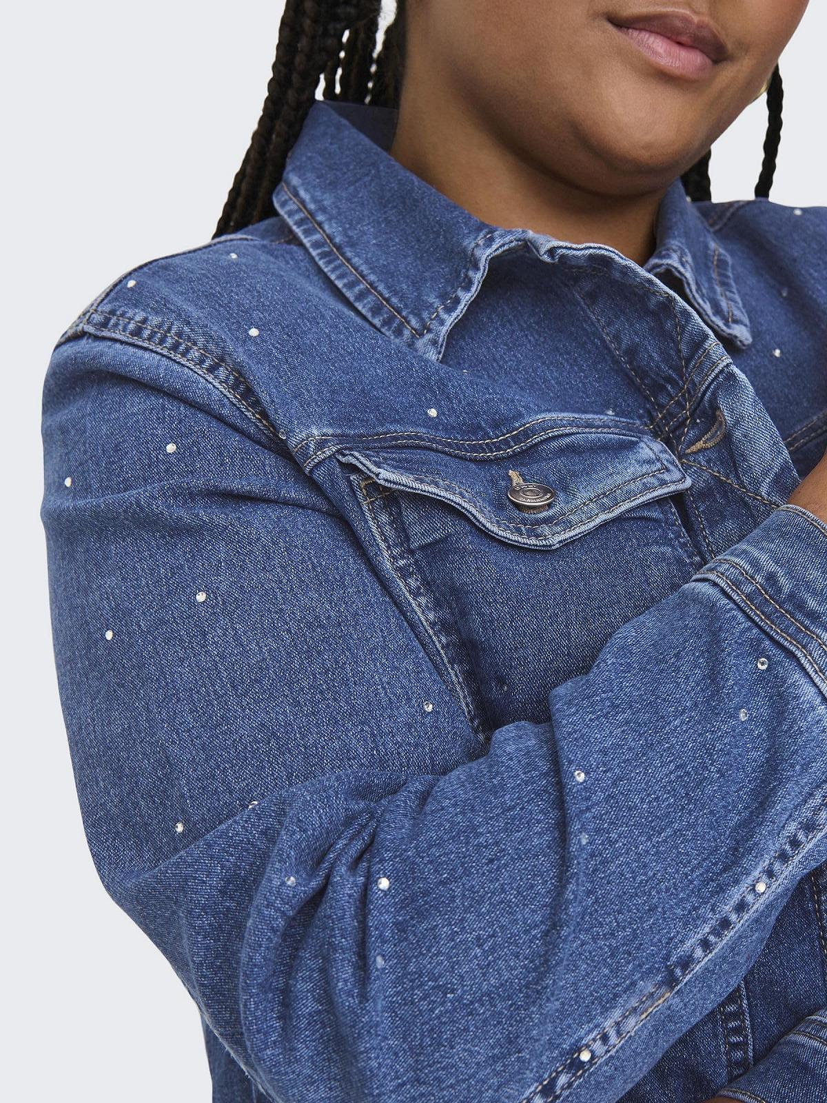 Джинсова куртка CARMAKOMA Carwonder Denim Jacket Жіноча, фото №7