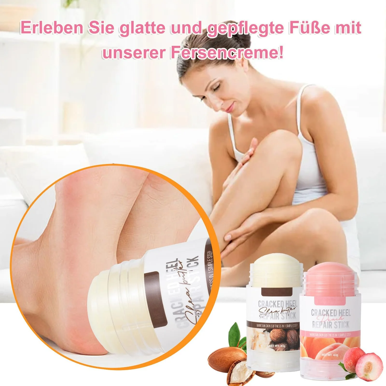 Крем для ног для очень сухой кожи от мозолей и трещин Набор 2 шт., фото №3