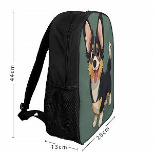 Рюкзак школьный NACHOMACHO Corgi 17 дюймов, Стиль synthetic.ua - Фото 1