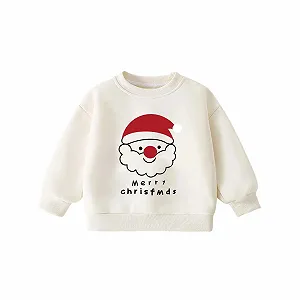 Пуловер Bedrucktes Rundhals-Langarm-Pullover-Sweatshirt для девочек, флисовый, размер 176 - Фото 1