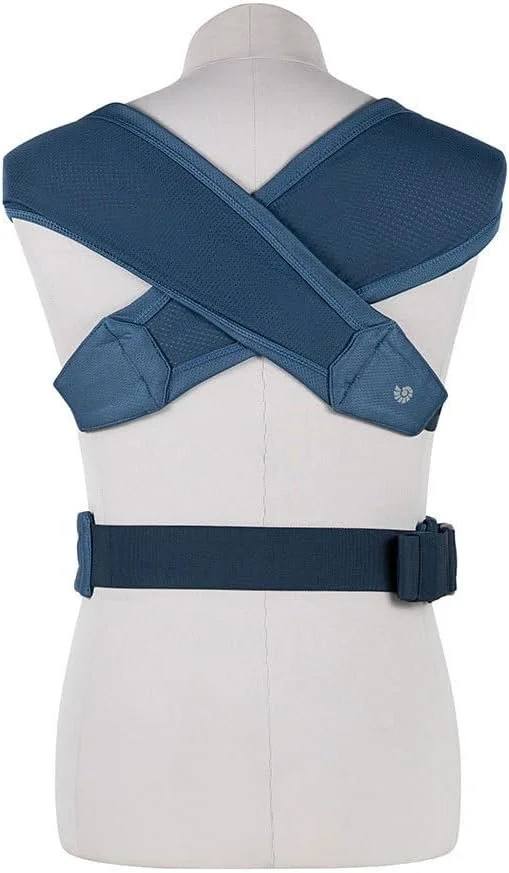 Дитяча переносна сумка Ergobaby Embrace Soft Air Mesh до 12 кг Синій, фото №6