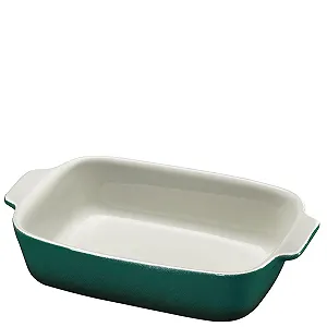 Форма для запекания Küchenprofi Provence 0712031130 Прямоугольная Керамическая Зеленая / Белая внутри 30 x 19 x 6.5 см - Фото 1