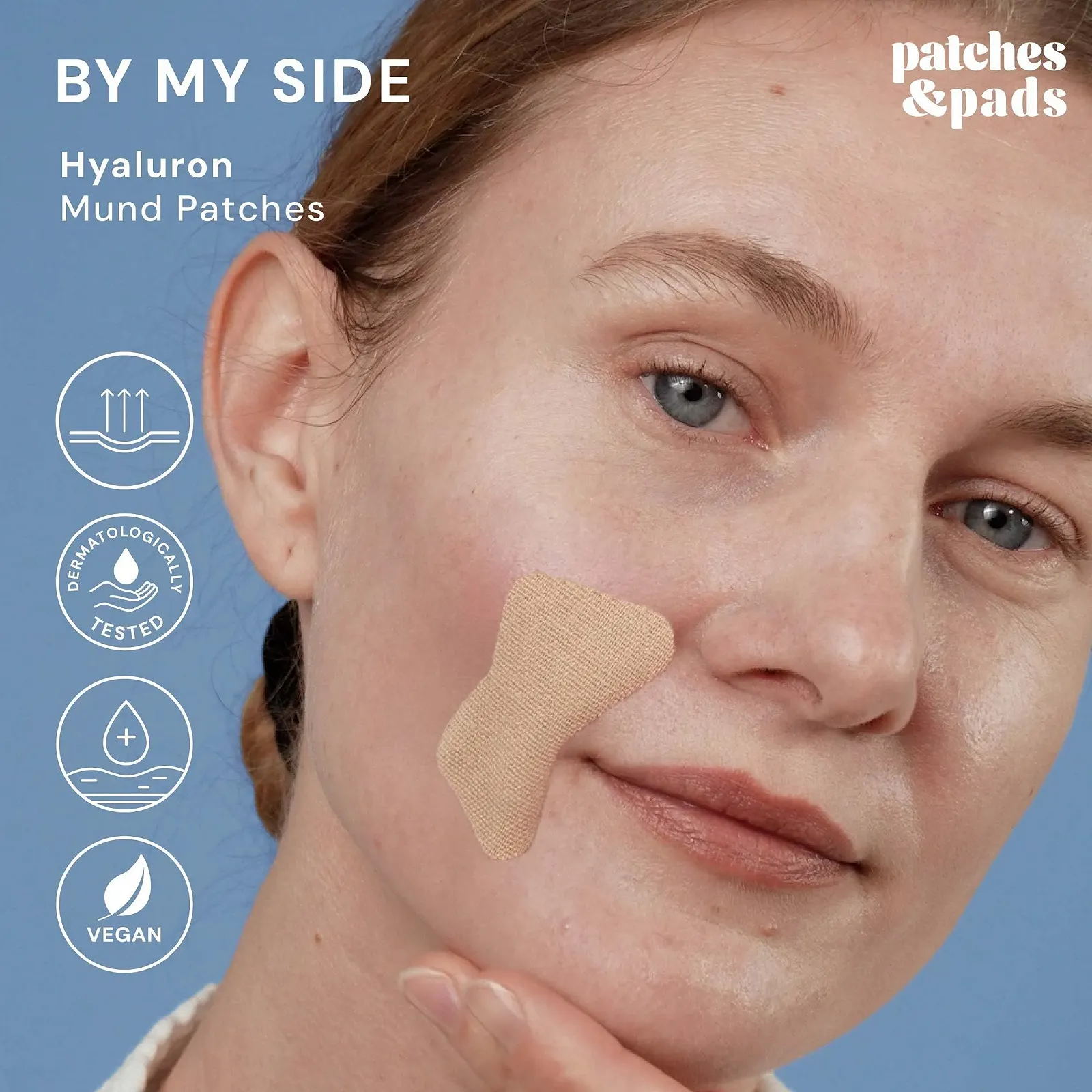 Пластирі для рота з гіалуроновою кислотою Patches & Pads, 60 шт, фото №2