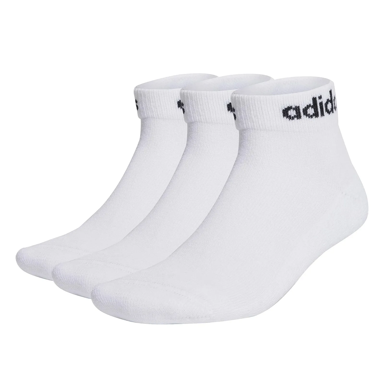 Шкарпетки adidas Linear Ankle Cushioned Unisex Kinder, 3 пари, фото №1