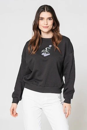 Худі ONLDISNEY LIFE L/S BAMBI BOX SWT 15250089-Phantom-Print:FLOWER ONLY  XS, фото №2