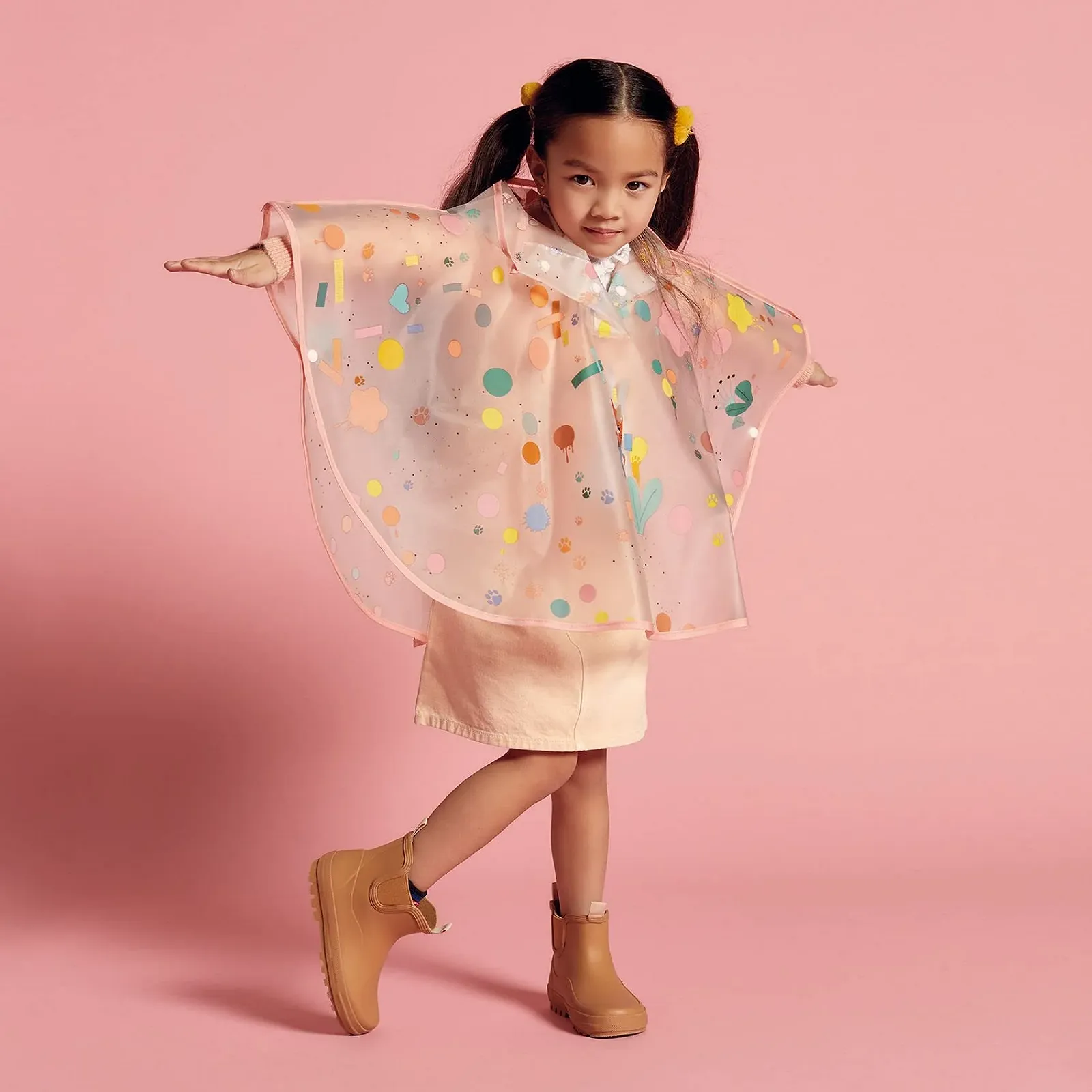 Дитячий дощовий пончо Djeco Lifestyle Унісекс, фото №2 Дитячий дощовий пончо Djeco Lifestyle Унісекс, фото №2