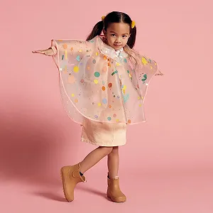 Дитячий дощовий пончо Djeco Lifestyle Унісекс synthetic.ua - Фото 1