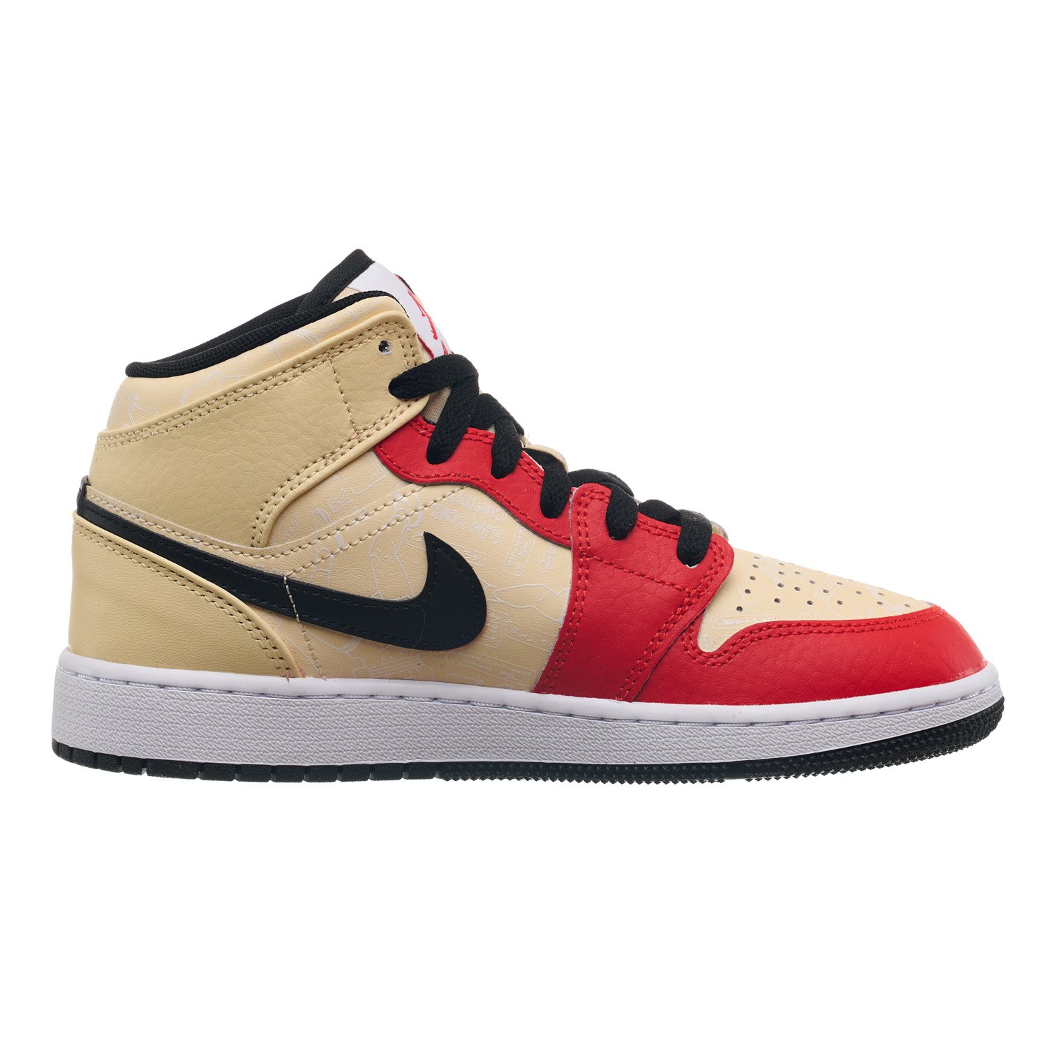 Кроссовки Jordan 1 Mid GS Dunk Contest DV7012-100 Размер 40, фото №3
