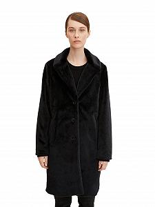 Пальто TOM TAILOR зі штучного хутра - Фото 1