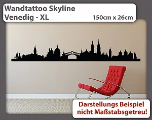 Наклейка на стену Venice Skyline XL 150 см x 26 м 23 цвета synthetic.ua - Фото 1