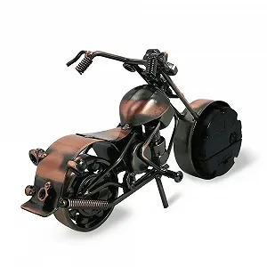 Часы Модель мотоцикла Ретро Металл synthetic.ua - Фото 1