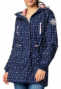 Куртка Sublevel Жіноча Softshell Коротка з Капюшоном і Принтом - Фото 1