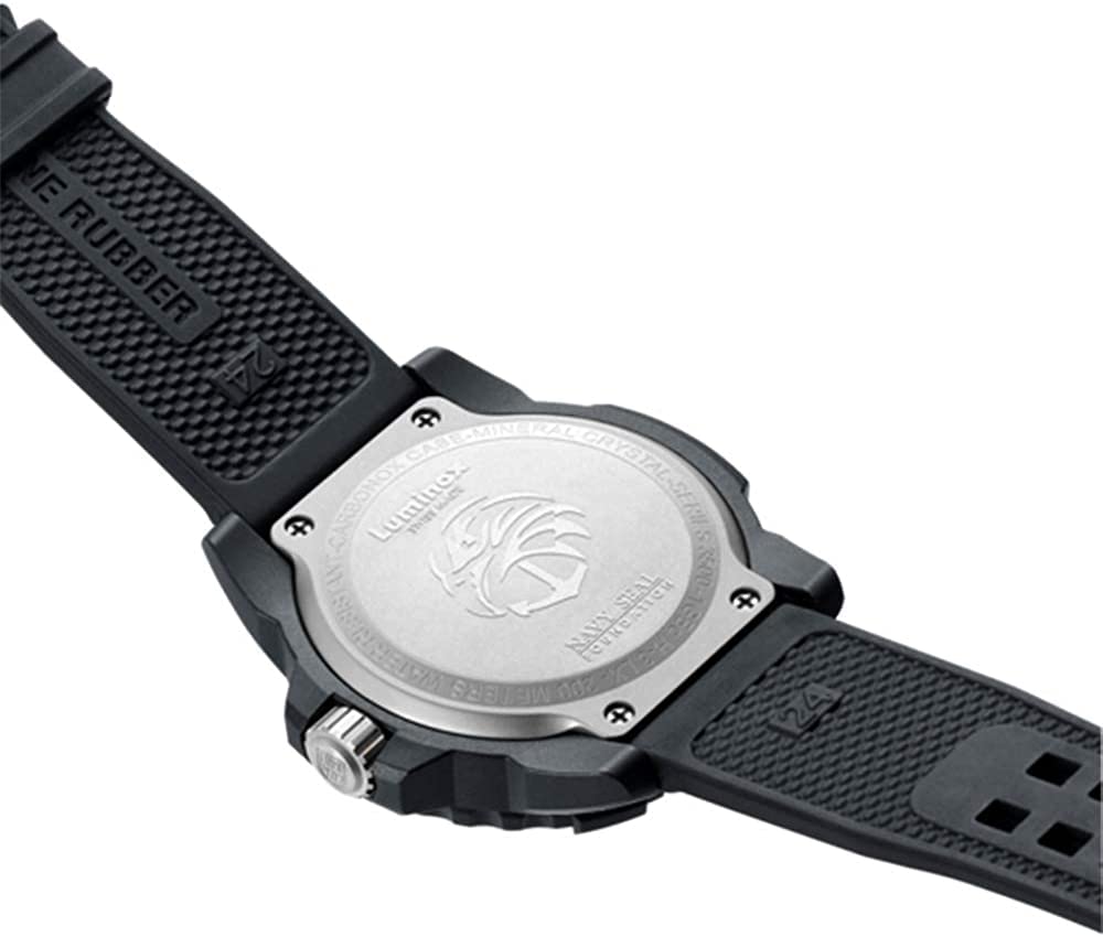 Чоловічий годинник Luminox Navy Seal 45 мм Хронограф Чорний Водонепроникний 200 м З датою Зроблено у Швейцарії, фото №3