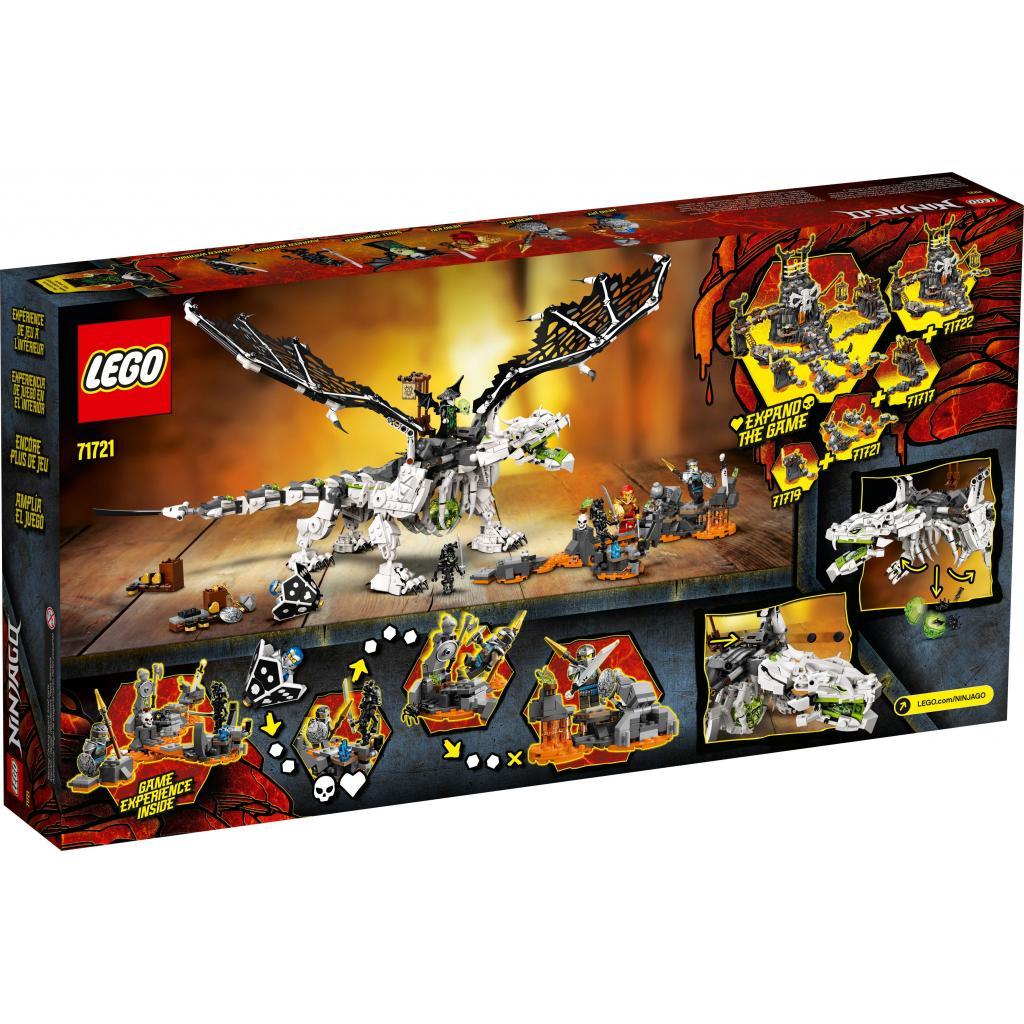 Конструктор LEGO Ninjago Дракон чародея-скелета 1016 деталей (71721), фото №6