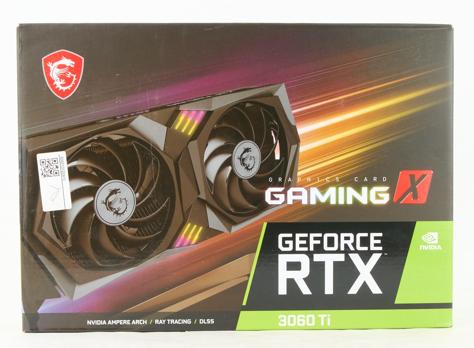 Видеокарта MSI GAMING X GeForce RTX 3060 Ti LHR 8G NVIDIA RTX 3060 Ti LHR, GPU 1770MHz, 8GB GDDR6, фото №6