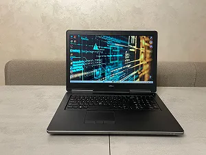 Dell Precision 7720, 17,3" FHD IPS, i7-6820HQ, 16GB, 256GB+1TB, Nvidia 6GB - Фото 1