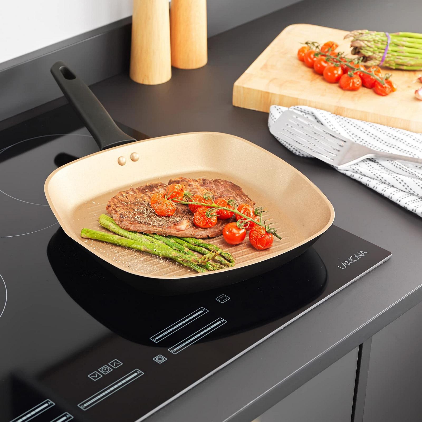 Сковорода-гриль Russell Hobbs Opulent RH01674BEU7, 28 см, фото №3