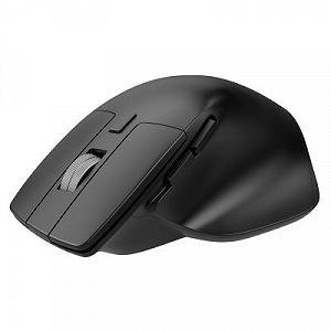 Мышка OfficePro M395B Silent Click Ergonomic Wireless Black (M395B) synthetic.ua - Фото 1