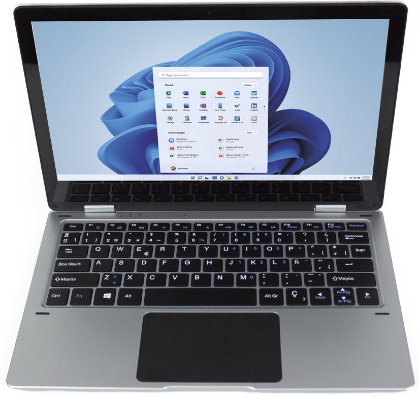 Сенсорный ноутбук 11.6" Prixton Flex Pro Intel Celeron N4020 RAM 4GB eMMC 64GB Win11 (UKR), фото №3